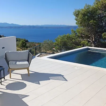 Design Skyblue Mit Pool Und Panorama Meerblick Villa *