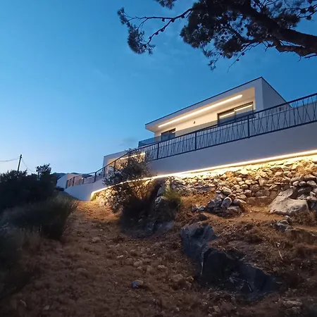 Villa Design Skyblue Mit Pool Und Panorama Meerblick Podgora