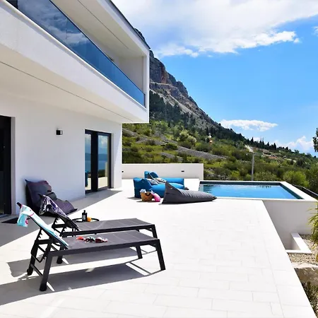 Design Skyblue Mit Pool Und Panorama Meerblick *