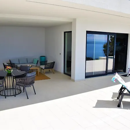Villa Design Skyblue Mit Pool Und Panorama Meerblick Podgora