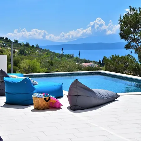 Design Skyblue Mit Pool Und Panorama Meerblick *