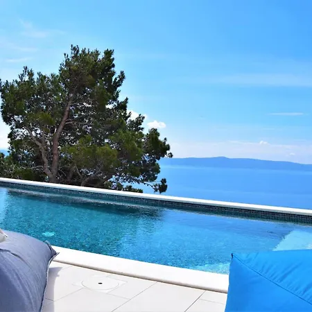 Villa Design Skyblue Mit Pool Und Panorama Meerblick Podgora