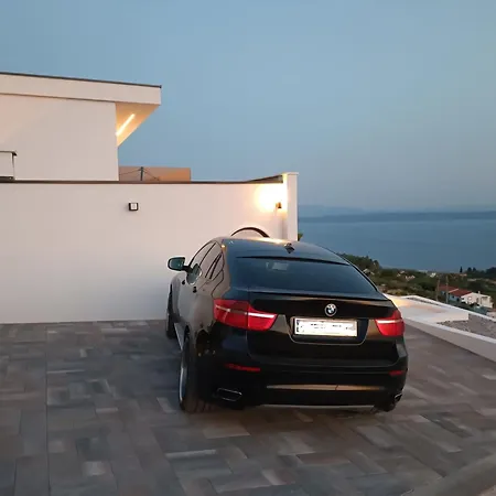 Design Skyblue Mit Pool Und Panorama Meerblick * Podgora