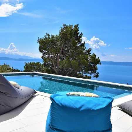 Villa Design Skyblue Mit Pool Und Panorama Meerblick Podgora (Split-Dalmatia)