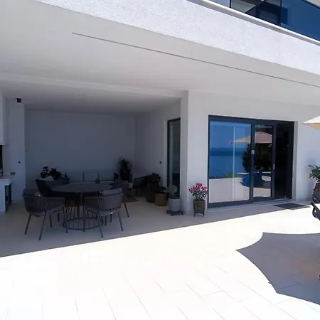 Design Skyblue Mit Pool Und Panorama Meerblick Podgora (Split-Dalmatia)