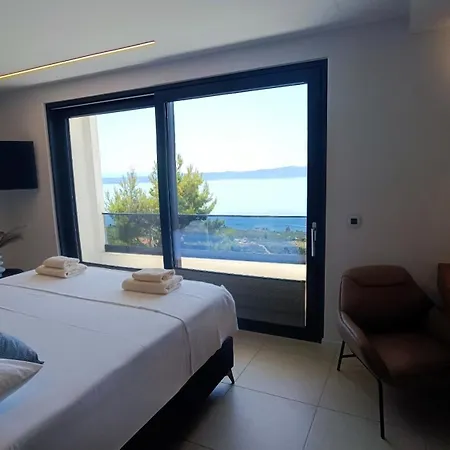 Design Skyblue Mit Pool Und Panorama Meerblick * Podgora (Split-Dalmatia)
