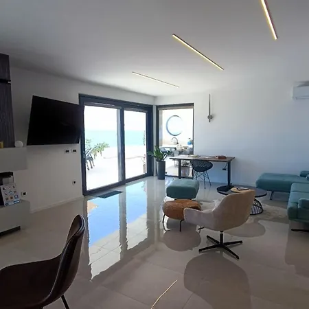 Design Skyblue Mit Pool Und Panorama Meerblick Podgora (Split-Dalmatia)
